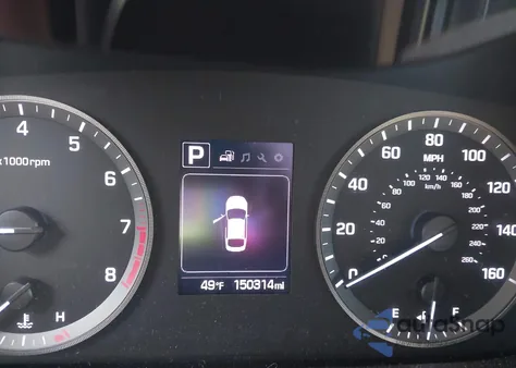 2016 Hyundai Sonata Se z USA, uszkodzony, nr VIN 5NPE24AFXGH404821